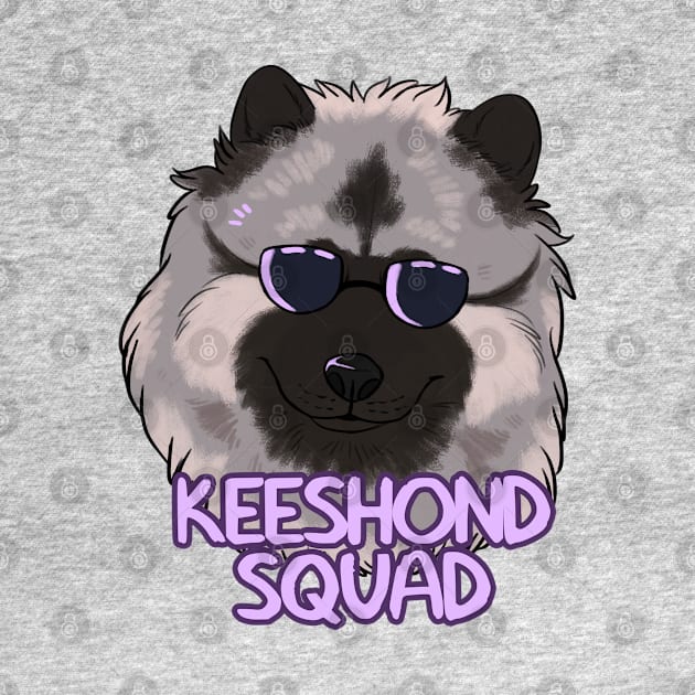 KEESHOND SQUAD by mexicanine